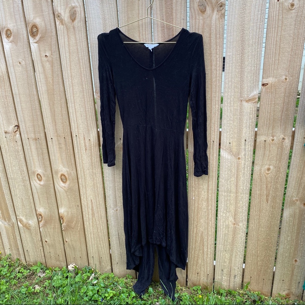BCBGeneration Long Sleeve High Low Dress
